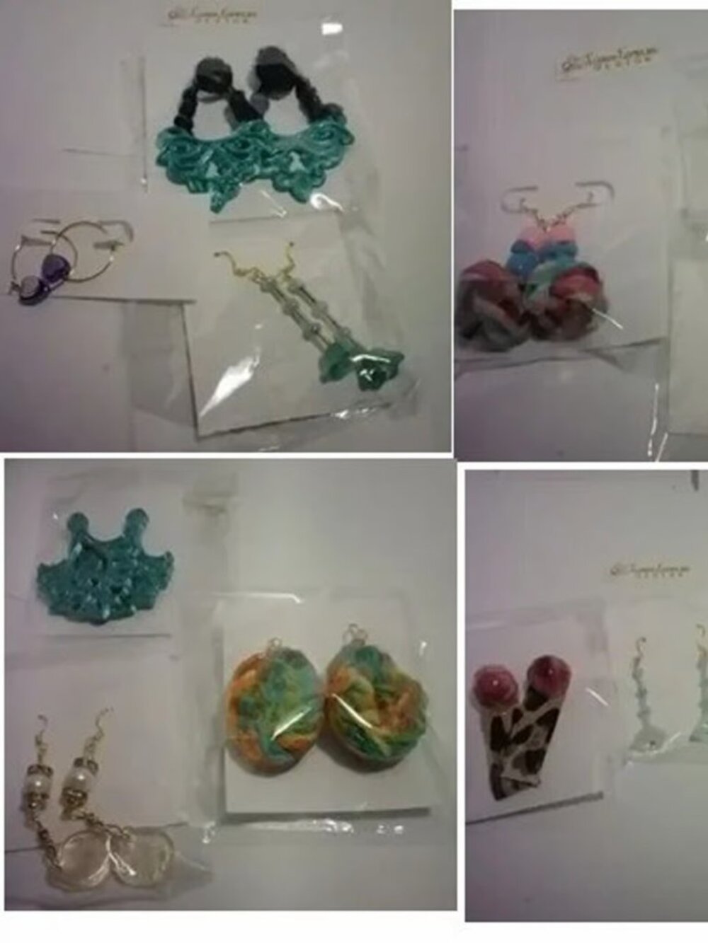 earrings 12 pairs